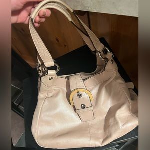 Coach | Bags | Vintage Y2K tan leather coach hobo bag purse